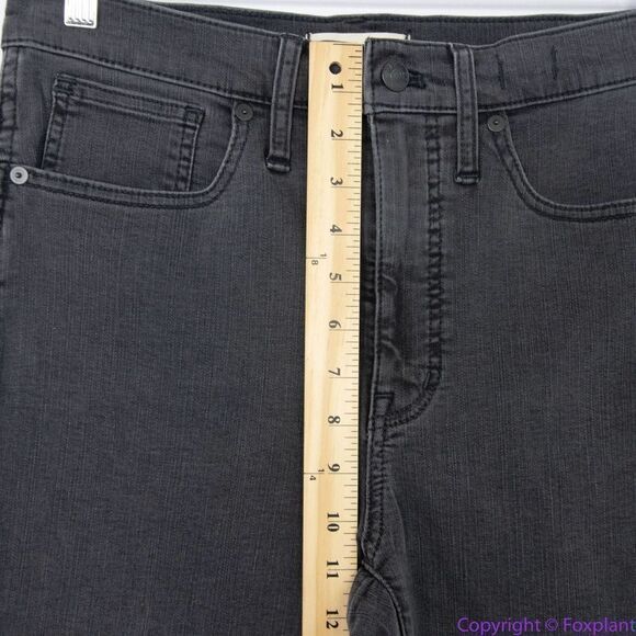 NEW Madewell Stovepipe Jeans in Banberry‎ Wash: Raw-Hem Edition, 28 - Picture 10 of 16
